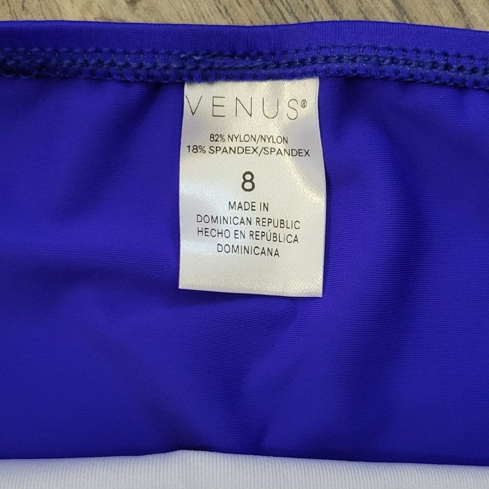 Women's Blue Swim Bottom - Picture 2 of 3